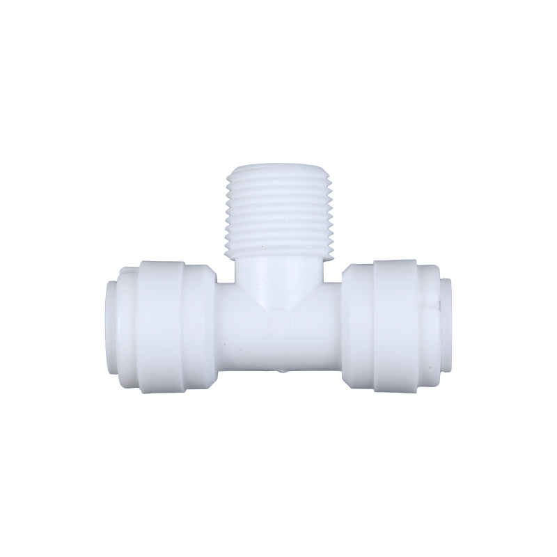 ST006B   正T型三通 管径3/8*螺纹3/8*管径 3/8