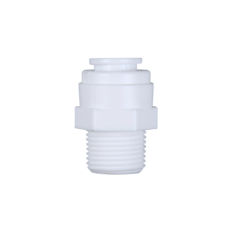 ST021B  一字外螺纹接头 管径3/8*螺纹3/8