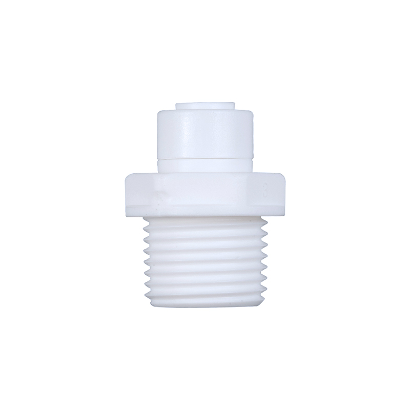 ST022A   一字外螺纹接头 管径1/4*螺纹1/2