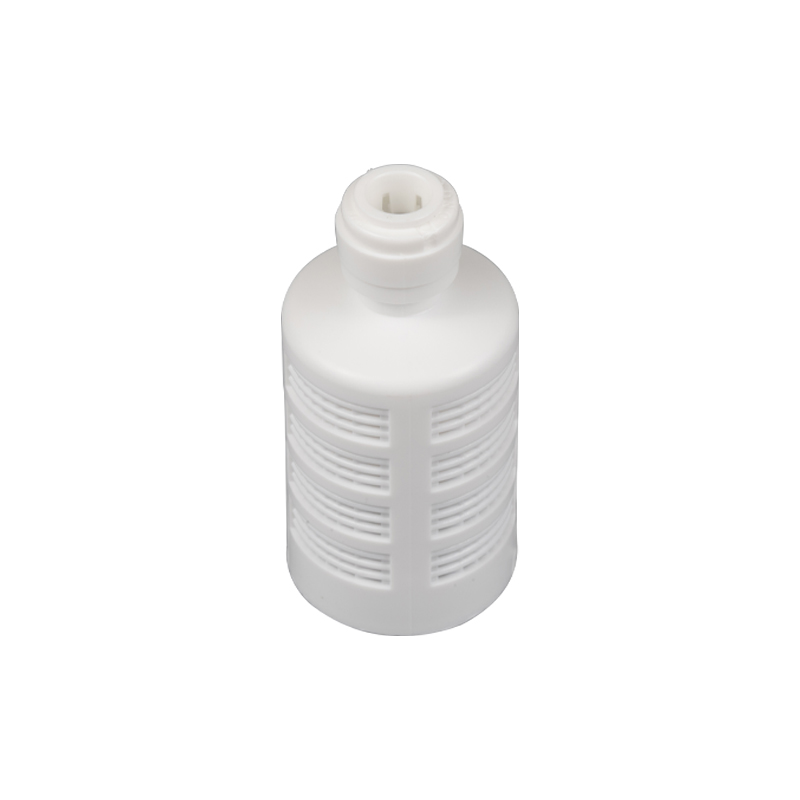 ST034A  白色塑料自吸头 1/4